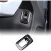 KUNGKIC ABS per portellone posteriore dell'auto,telaio dei tasti dell'interruttore,adesivo decorativo compatibile con Mercedes Benz A B GLB GLA CLA classe W177 W247 C118 2020-2022 accessorio carbonio