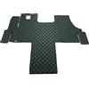KRAM-TRUCK Tappetini trapuntati KRAM-TRUCK Compatibile con Fiat Ducato, Peugeot Boxer, Citroen Jumper dal 2007, verde, spugna in pelle sintetica 1 cm, certificato di igiene, fodere comfort