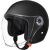 Weldphur Casco Da Moto Aperto Per Uomo Donna, Caschi Da Ciclismo Leggeri Impermeabili Con Visiera AntiGraffio, Caschi Da Scooter Per Adulti Traspiranti Per Skateboard, Equitazione, Bicicletta