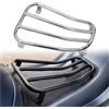 FANGZICV Portapacchi Per Moto Per Vespa GT GTS GTV 60 125 200 250 300 300ie Accessori Moto Supporto Portapacchi Posteriore A Pedale Posteriore Motociclo(Cromo)