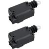 Autocraft (Set di 2) Serrature Motore di Centralizzazione di Blocco Porta Cassaforte compatibile DUSTER LOGAN LODGY SANDERO MOVANO CLIO I II Space KANGOO MASTER II MEGANE SCENIC TWINGO TRAFIC 7701039565