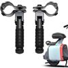 Generico Resto Del Piede Bici - Peg Pedal Posteriore, Supporto Per Telaio Pieghevole, Supporto Per Cavalcatura Compatta | Progettazione Di Superficie Per Gradini In Lega Pesante, Attacco Per Impugnatura Per Pa
