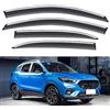DHONDT Auto Deflettori Aria per MG ZS 2020 2021 Anteriori Posteriori Parapioggia Finestrino Deflettori d'Aria Antiturbo Finestra Visiera