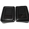 LENTLY Fari Posteriori Per Jeep Per Wrangler 2007-2017 JK JKU Con Break Back Up Light Retromarcia Segnale Parcheggio Gruppo Lampada Luci Posteriori A LED Lente Fumo Fanale Posteriore(Europe Version)