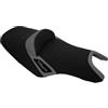 Moto Discovery Coprisella compatibile con Yamaha T-Max 500/530 2008-2016 nero/grigio con logo grigio