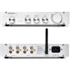 BRZHIFI L1B Preamplificatore HIFI Classe A Pura 2.1 Canali Audio Domestico con Controllo Indipendente di Alti e Bassi, Bluetooth 5.0, Decodifica Indipendente PCM5102 Ricevitore Subwoofer (Argento)