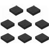QUARKZMAN 8 Pezzi Piedini 30mmx10mm Quadrato Base Antiscivolo Schiuma Nero