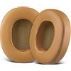 SOULWIT Cuscinetti Auricolari Ricambio per Skullcandy Hesh 3/ANC/Evo & Crusher Wireless/540/ANC/Evo & Venue ANC Over-Ear Cuffie, Padiglioni con Morbida Pelle Proteica, Schiuma Antirumore