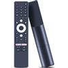 WKOLF Telecomando di ricambio 32DSE101, adatto per Thomson OLED, QLED, UHD, FHD, HD, Google Smart Android TV 32DSE101 SRC-4020-01 (funzione vocale)