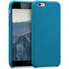 kwmobile Cover per Apple iPhone 6 / 6S Custodia - Back Case per Smartphone in Silicone TPU - Protezione Gommata - petrolio
