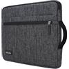 kizuna - Custodia per PC Portatile, Impermeabile Grigio. 11-11,6 Zoll / 12.3 Microsoft Surface PRO 6