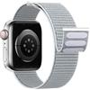Yoohoo Cinturino Nylon Compatibile con Cinturino Apple Watch 44mm 46mm 45mm 49mm | Cinturino Tessuto, Nylon Solo Loop Traspirante, Morbido Cinturino per iWatch11 10 9 8 7 6 5 4 3 2 1 SE Ultra 3 2 1 Uomo Donna