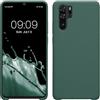 kwmobile Cover per Huawei P30 Pro Custodia - Back Case per Smartphone in Silicone TPU - Protezione Gommata - verde militare