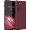 kwmobile Custodia Compatibile con Motorola Moto G200 5G Cover - Back Case per Smartphone in Silicone TPU - Protezione Gommata - rosso fulvo