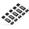 GIGASTONE 64GB Dual Chiavetta USB Flash (Confezione da 5) Z40 USB 3.2 Gen 1, 2-in-1 Type-A & Type-C, 100MB/s Alta Velocità, per Smartphone, PC, Mac, TV, Auto, USB 2.0/3.0/3.1 Compatibile