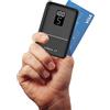 Vida IT Mini power bank 5000 mAh batteria per iPhone 8 11 12 Samsung Galaxy S22 S21 S20 Oppo Oneplus telefono cellulare leggero portatile con display a LED, batteria per cellulare USB-C uscite piccola