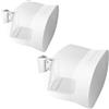 EMAQUIN Coppia di staffe da parete (2 pezzi) per altoparlanti Sonos Era 300 (include 2 pezzi, girevoli e inclinabili, metallo robusto, finitura in vernice resistente, facile da installare, compatibile