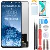 YHX-OU 6.88 Nero Schermo per Xiaomi Redmi 14C 4G/POCO C75 4G/A3 PRO/A4 5G/14R 5G LCD Display Touch Screen Digitizer Ricambio Assembly con Strumento di Installazione + 1 Pezzo Vetro temperato
