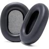 Honghauth 1000XM5 - Cuscinetti di ricambio per cuffie sovrauricolari Sony WH-1000XM5, cuscinetti auricolari XM5, con schiuma memory foam morbida in pelle proteica, WH1000XM5, colore nero
