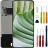 swark Display LCD TFT da 6,7, ricambio per Realme GT 2 Pro RMX3301, RMX3300, display LCD touch screen Digitizer con set di strumenti di riparazione aggiornati [nessuna funzione di impronte digitali]