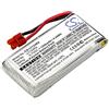TECHTEK Batteria 1200mAh compatibile con [SYMA] X5HC, X5HW, X5UW