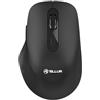 TELLUR Mouse wireless Glider, 2,4 GHz, Bluetooth, Nero