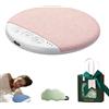 Drbrrly Pillow Speaker, Altoparlante Da Cuscino Bluetooth, Mini Cassa Sotto Cuscino per Dormire, Pillow Speaker Bluetooth Con Rumori Bianchi E Timer, Disco Sonoro Portatile per Chi Dorme Di Lato (Rosa)