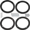 Aerzetix Set di 2 adattatori per altoparlanti Ø130 mm compatibile con Citroen C8 / Evasion/Peugeot 206/306 / 405/406 / 807 / Fiat Ulysse ZAF 179 / Suzuki Jimny GJ/HJ/Lancia Phedra