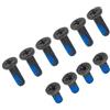 HSSDTECH Viti del Basamento Inferiore Ricambio per Lenovo ideapad 3-15ITL6, 3 15ADA6, 3 15ALC6, 3 15ABA7, 3 15IAU7, 3 17ADA6, 3 17ALC6, 3 17ITL6 Black Laptop Bottom Case Screws
