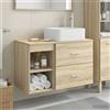 Vidaxl Set di mobili per il bagno 2 pcs Rovere Sonoma