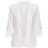 ONLY Onlgoa 3/4 Unline Linen Bl Blazer CC TLR, Ballerino di Nuvola, 40