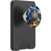 Zen Creations Piramide con geometria sacra del cubo di Metatron PopSockets PopWallet per MagSafe