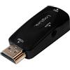 LogiLink CV0107 cavo di interfaccia e adattatore HDMI VGA Nero