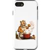Timowo Studio Custodia per iPhone SE (2020) / 7/8 Tigre Dai Denti A Sciabola In Cucina