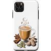 Caffeine Latte Lover Gifts Custodia per iPhone 11 Pro Max Chai Tea Latte Cafe Coffee Lover Spice