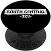 Urban Area Code Streetwear Supply South Central 323 Codice area Urban Grunge Streetwear PopSockets PopGrip Adesivo