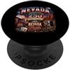 Nevada U.S.A. 250th Anniversary by NLTS USA 250° Anniversario Nevada Pride PopSockets PopGrip Adesivo