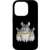 Cool 3 Hip Hop Trio Street Gold Chain Fu Custodia per iPhone 14 Pro Chinchilla Rap Old School Retro Streetwear anni '80 '90 Tre