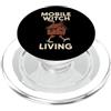 Forest Witch Pagan Mythology Gothic Folk Baba Yaga Witchcore Folklore Slavo Sguardo Femminile Scuro PopSockets PopGrip per MagSafe