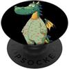 Dragon Pajama Outfit Simpatico e adorabile drago in pigiama grafico PopSockets PopGrip Adesivo