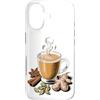 Caffeine Latte Lover Gifts Custodia per iPhone 17 Chai Tea Latte Cafe Coffee Lover Spice