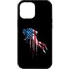 Paint Dripping Patriotic 4th of July US Custodia per iPhone 12 Pro Max Immersioni subacquee Bandiera americana USA Drip Graffiti