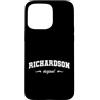 Richardson Original Vintage Retro Pride Custodia per iPhone 15 Pro Max Nome originale Richardson Retro Hometown Richardson Original