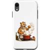 Timowo Studio Custodia per iPhone XR Tigre Dai Denti A Sciabola In Cucina