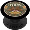 Proud Father Daughter Bond Girl Dads App Stivali e scarpe da ragazza con scritta Proud Dad, per padri vintage PopSockets PopGrip Adesivo