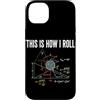 Physics Science Humor Quantum Mechanics Custodia per iPhone 14 Plus Questo è il modo in cui lancio formula fisica Insegnante di scienze Matematica Nerd