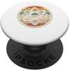 Physics Science Humor Quantum Mechanics Vintage Atomo Fisica Amante Scienze Insegnante Meccanica Quantistica PopSockets PopGrip Adesivo