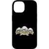 Cool 3 Hip Hop Trio Street Gold Chain Fu Custodia per iPhone 14 Blobfish Rap Old School Retro Streetwear anni '80 '90 Tre