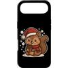 squirrel winter santa hat acorn winter l Custodia per iPhone Air Simpatico scoiattolo invernale con cappello da Babbo Natale