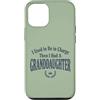 Granddaughter Girl Dad Humor Tees Custodia per iPhone 12/12 Pro Ho usato per essere in carica poi ho avuto una nipote Tee 4